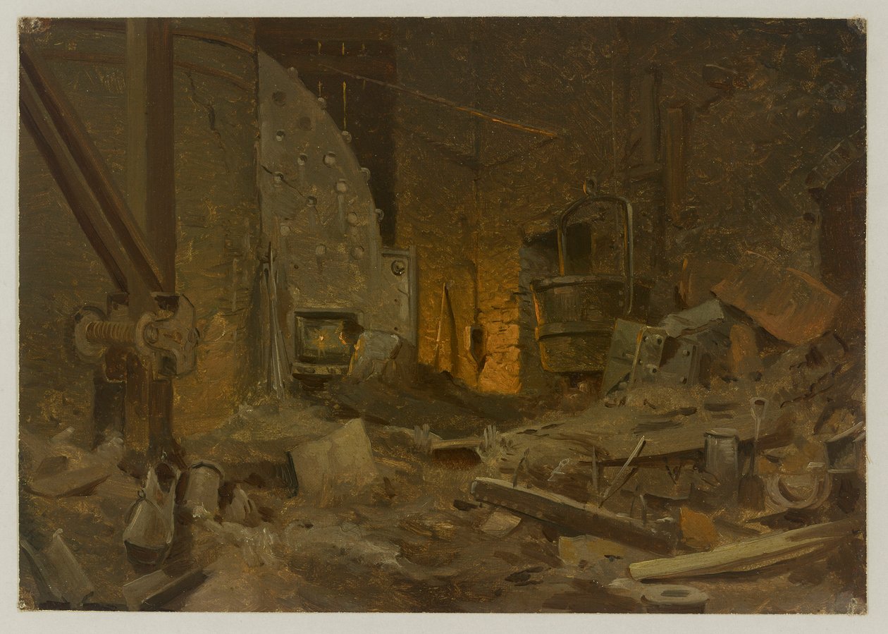 West Point Foundry, Cold Spring, New York (Konijn) door John Ferguson Weir