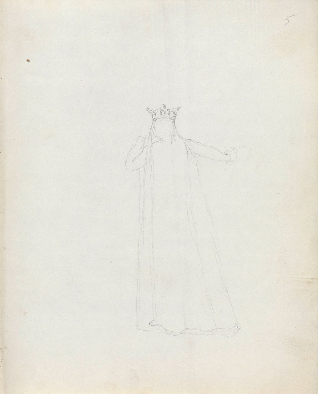 Mevrouw Siddons als Constance door John Flaxman