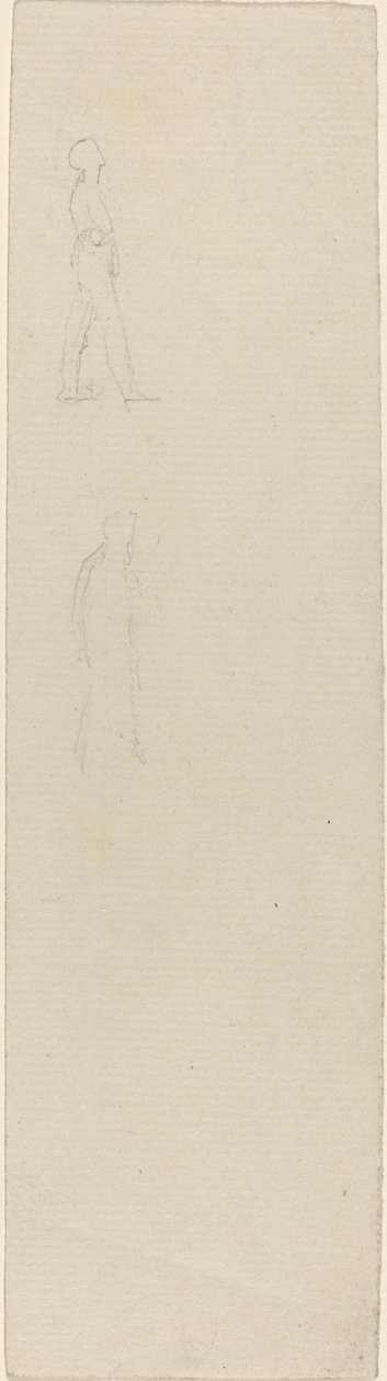 Blad met Studies [recto en verso] door John Flaxman
