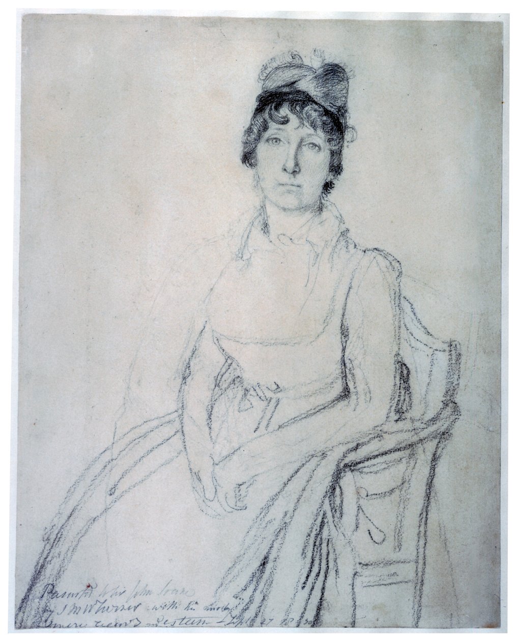 Schets van Eliza Soane door John Flaxman