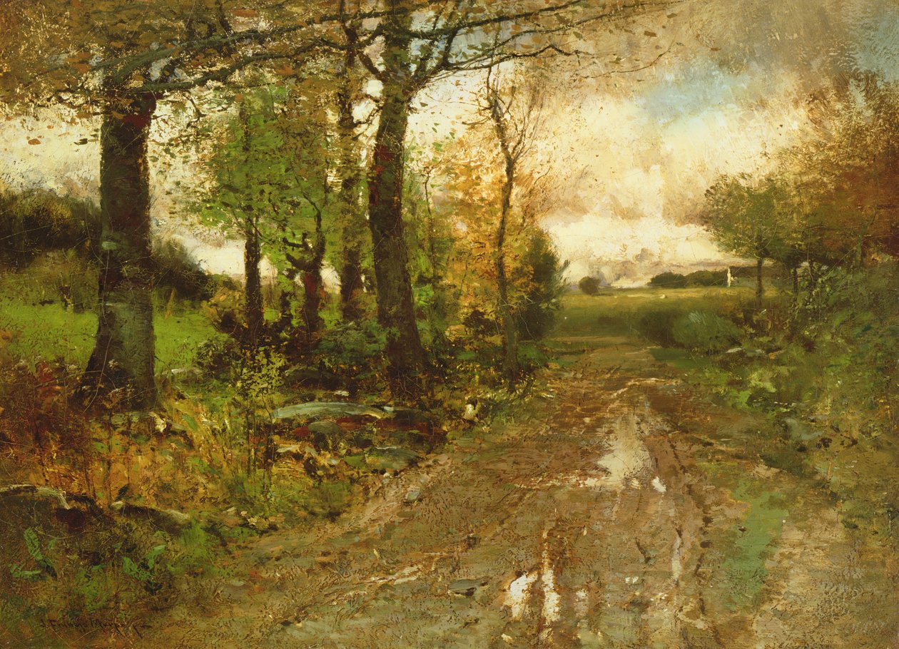 Weg door het bos door John Francis Murphy