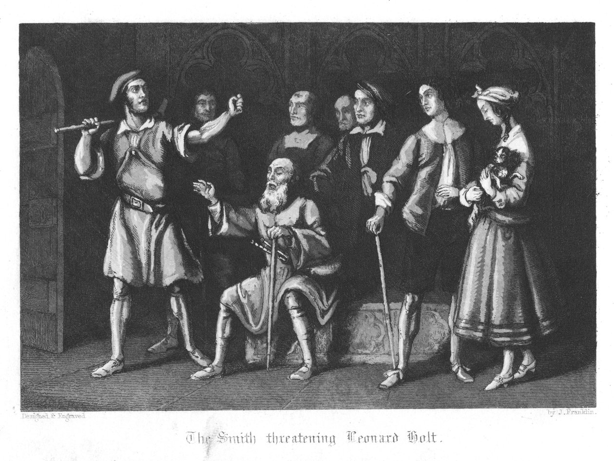 Illustratie voor De Pest van Londen (1665) voor William Harrison Ainsworth