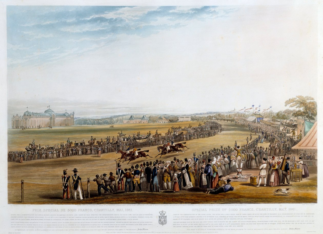 Speciale prijs van 5000 francs in Chantilly in 1841 door John Frederick Herring Senior