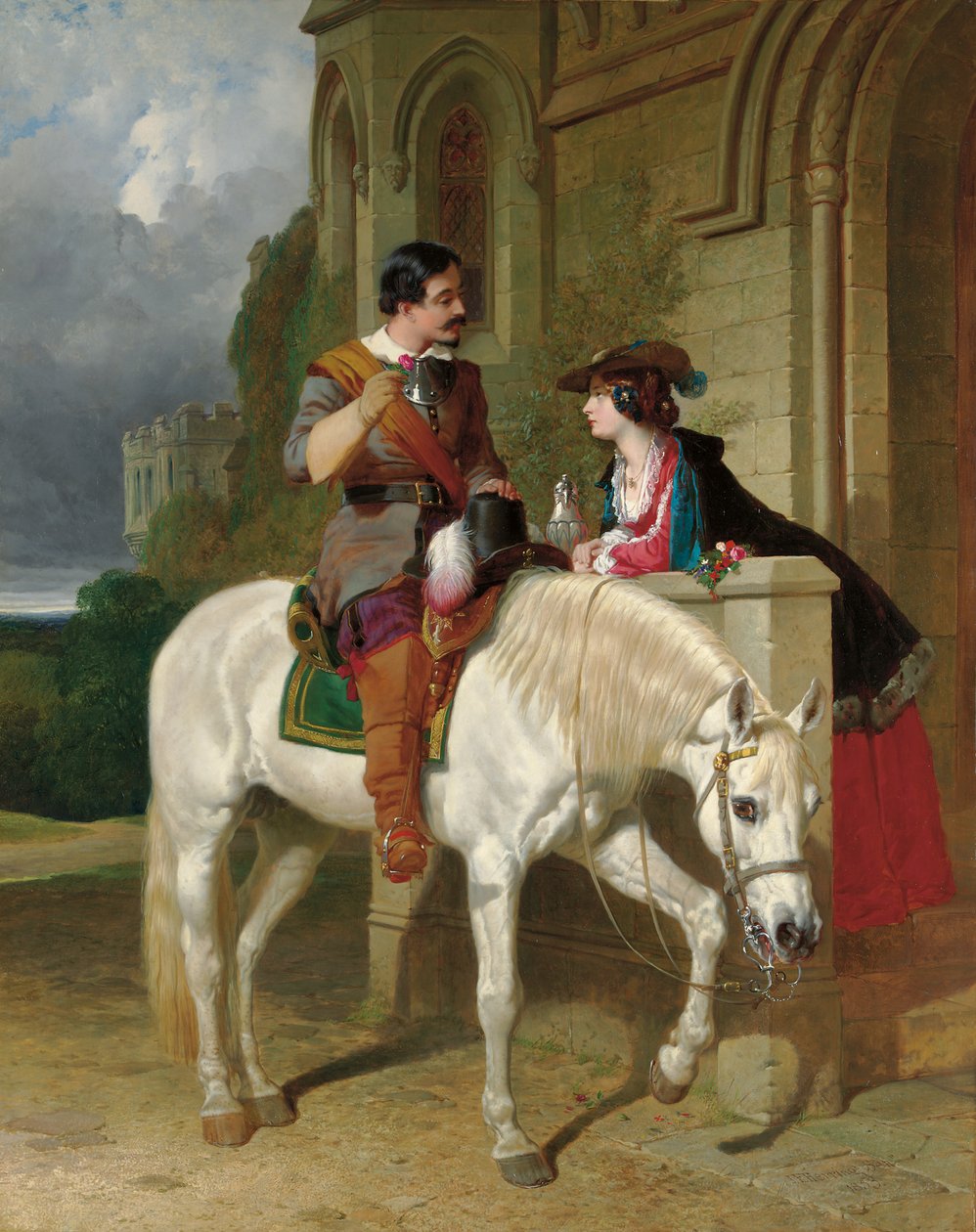De roos door John Frederick Herring Senior
