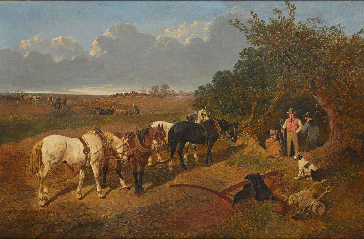 Het team laten rusten door John Frederick Jr. Herring