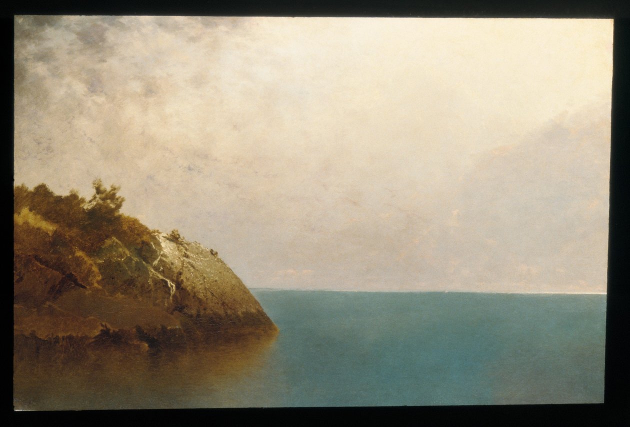 Een mistige hemel door John Frederick Kensett