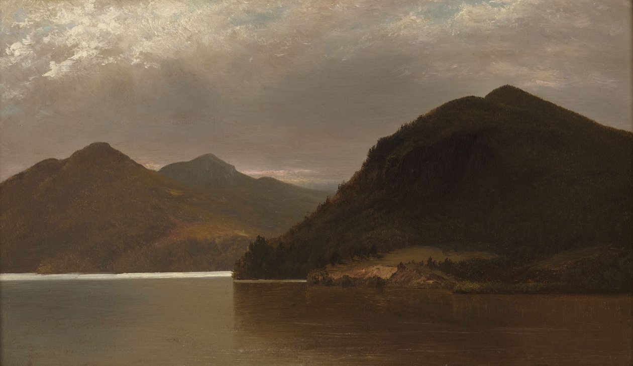 Lake George door John Frederick Kensett