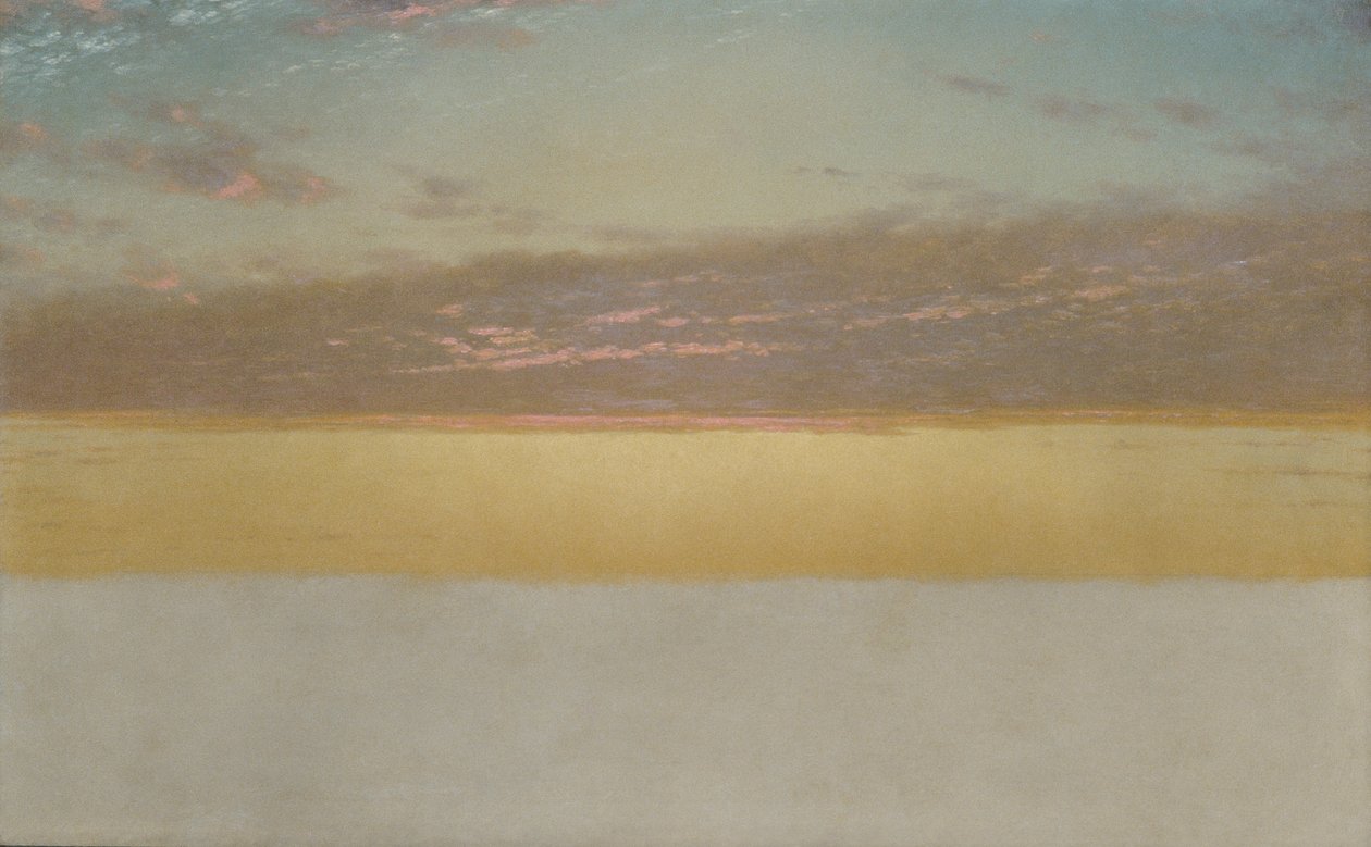 Zonsondergang Lucht door John Frederick Kensett