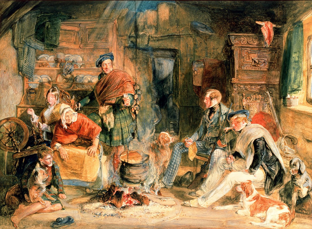 Highland Gastvrijheid door John Frederick Lewis