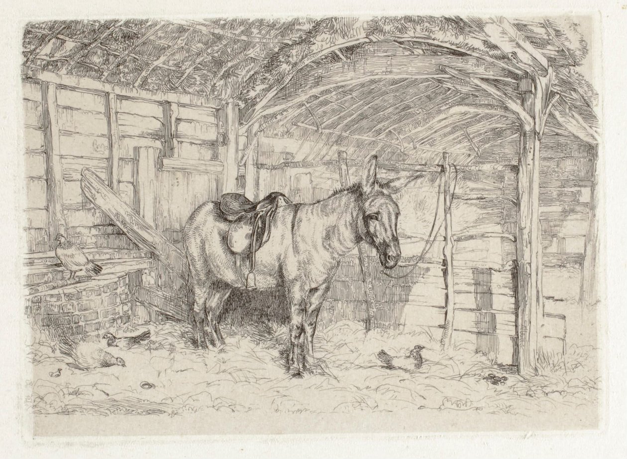 Stalscène door John Frederick Lewis