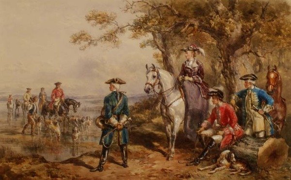 De Otterjacht door John Frederick Tayler