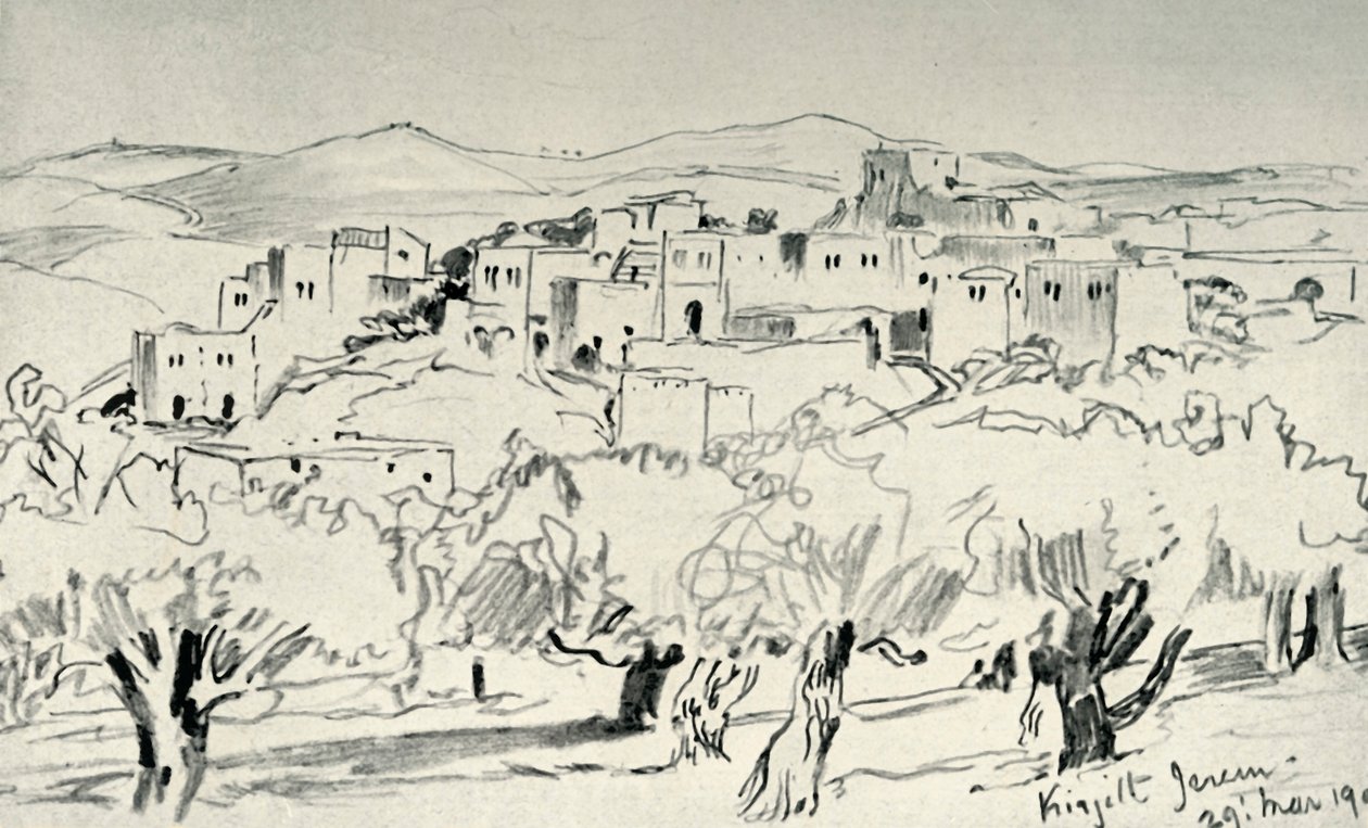 Kirjath-Jearim, 1902 door John Fulleylove