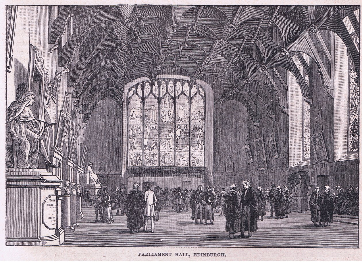 Parliament Hall, Edinburgh door John Fulleylove