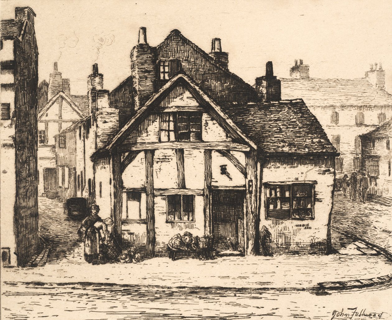 Oud Huis, Salop Straat, Wolverhampton, uit 