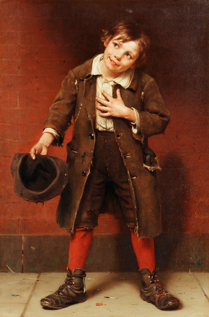 Bedeljongetje door John George Brown