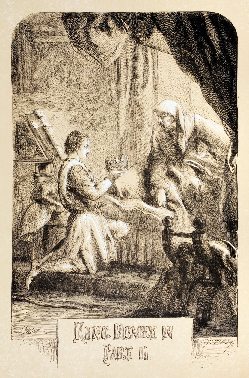 Henry IV, Deel II, 1890 door John Gilbert
