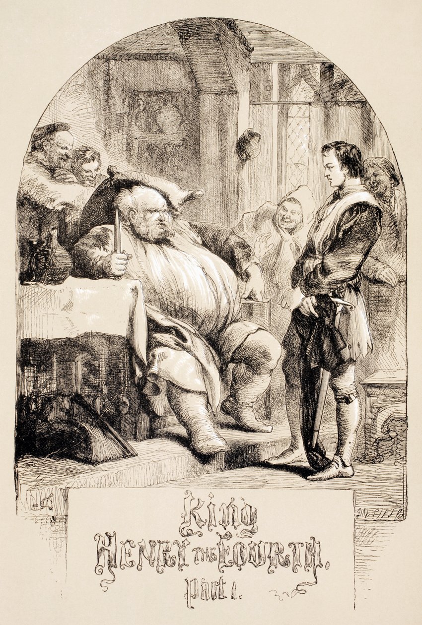 Henry IV, Deel I, 1890 door John Gilbert