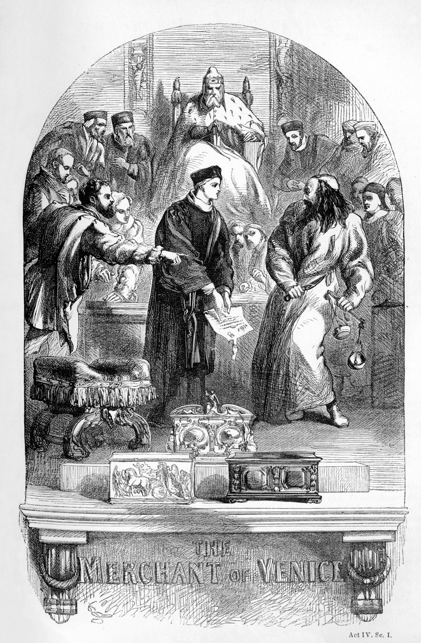 De Koopman van Venetië door John Gilbert