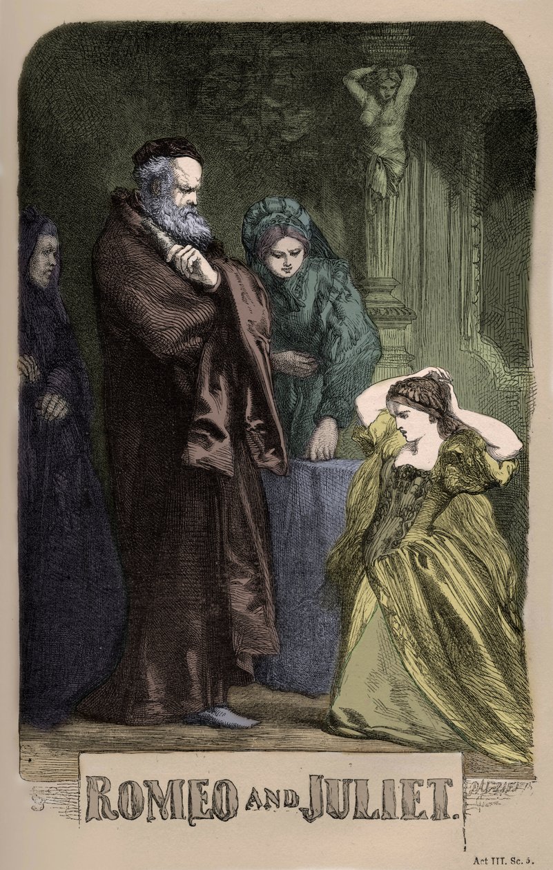 Romeo en Julia door William Shakespeare door John Gilbert