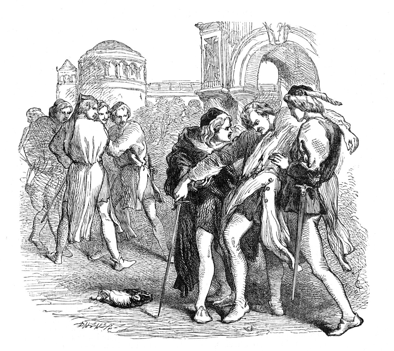 Romeo en Julia door William Shakespeare door John Gilbert