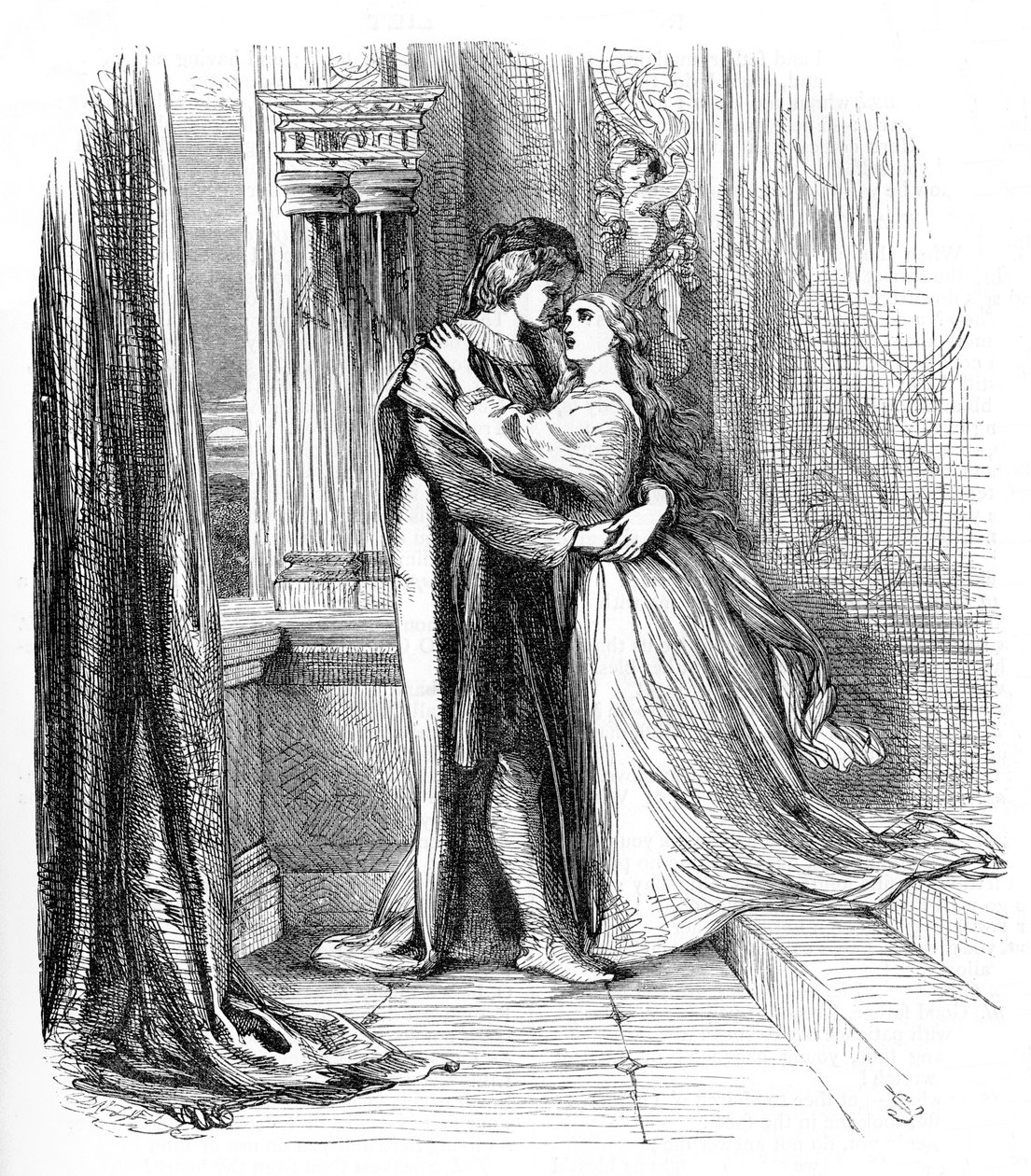 Romeo en Julia door William Shakespeare door John Gilbert