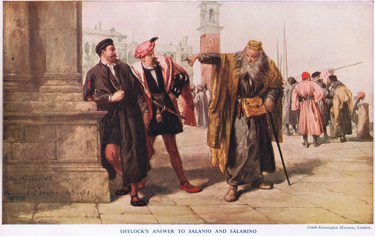 Shylocks antwoord door John Gilbert