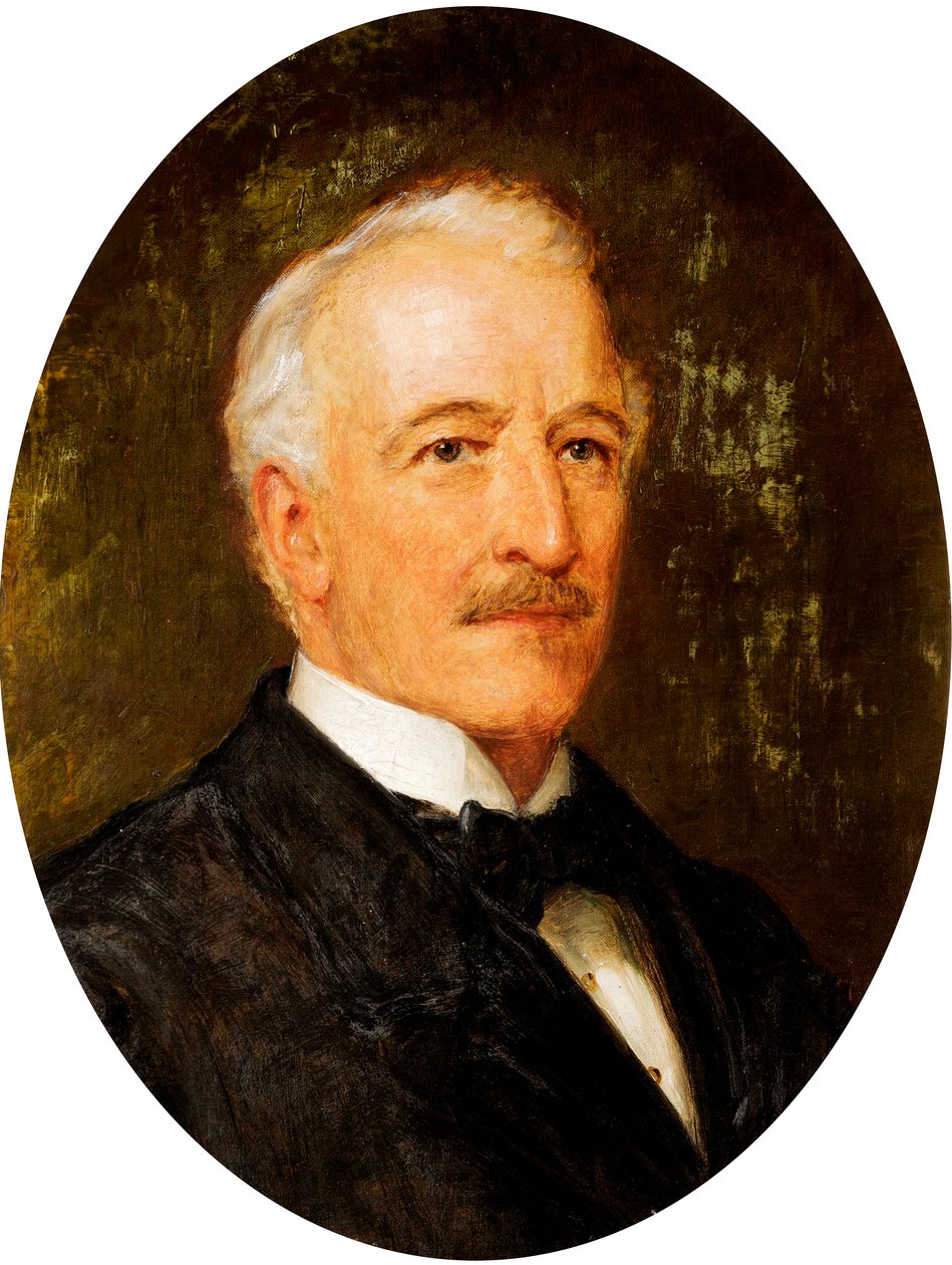 Baron Charles Conrad Adolphus du Bois de Ferrieres, liberaal parlementslid voor Cheltenham (1880-85) door John Hanson Walker