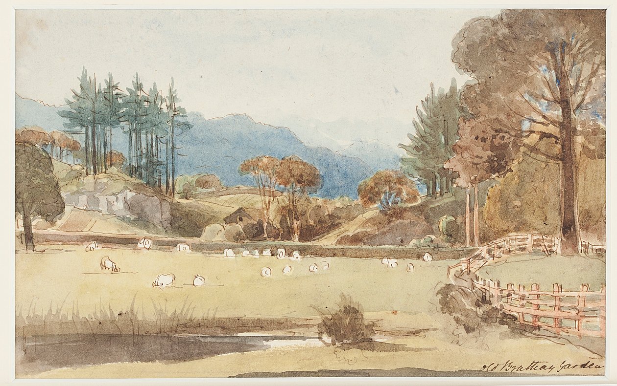 Uitzicht op Langdale, Lake District, Cumbria, 1831 door John Harden