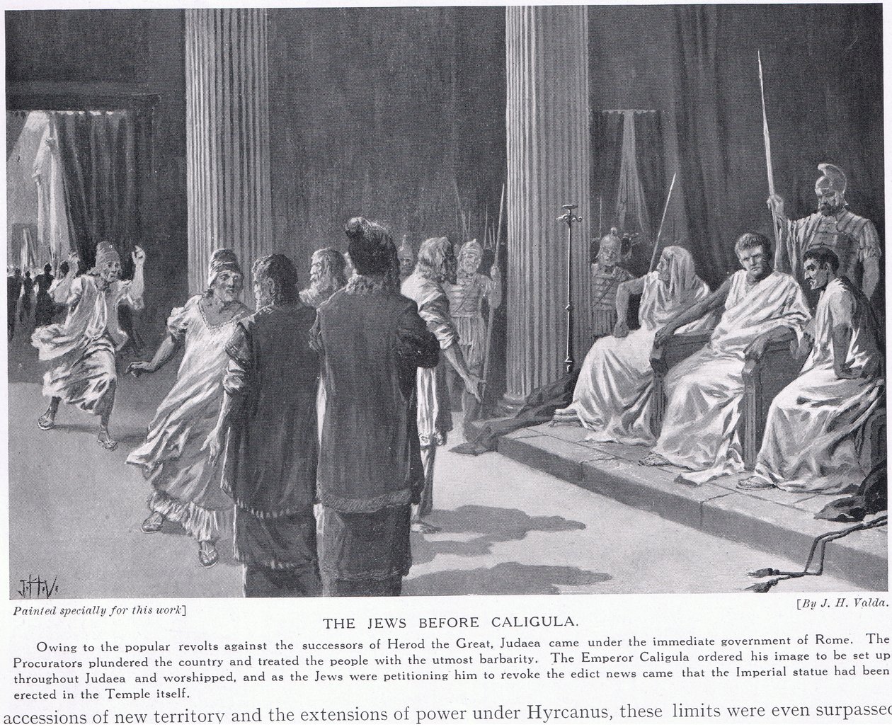 De Joden voor Caligula door John Harris Valda