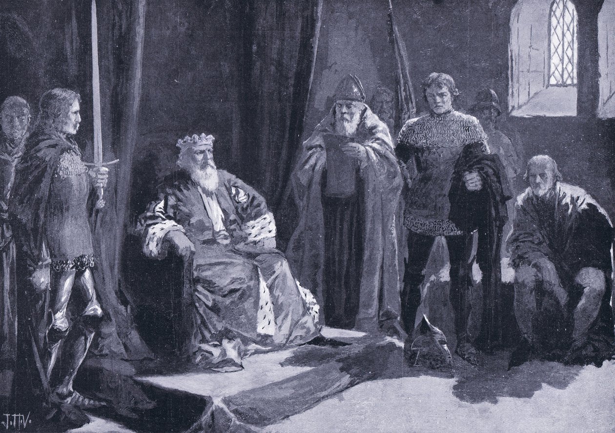 Het parlement van Owen Glendower door John Harris Valda