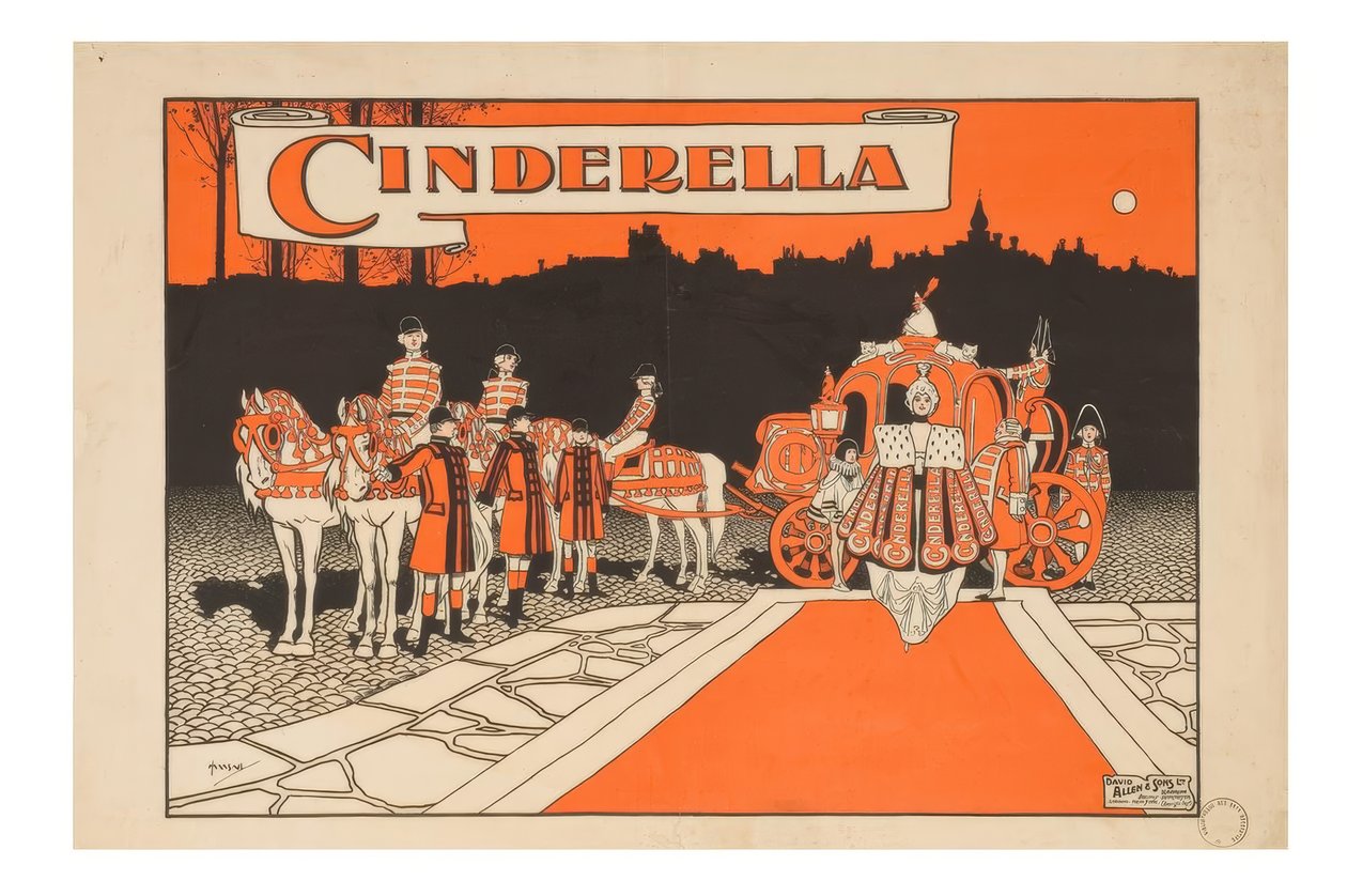 "Assepoester" / J. Hassall / Poster, 1897-98 door John Hassall