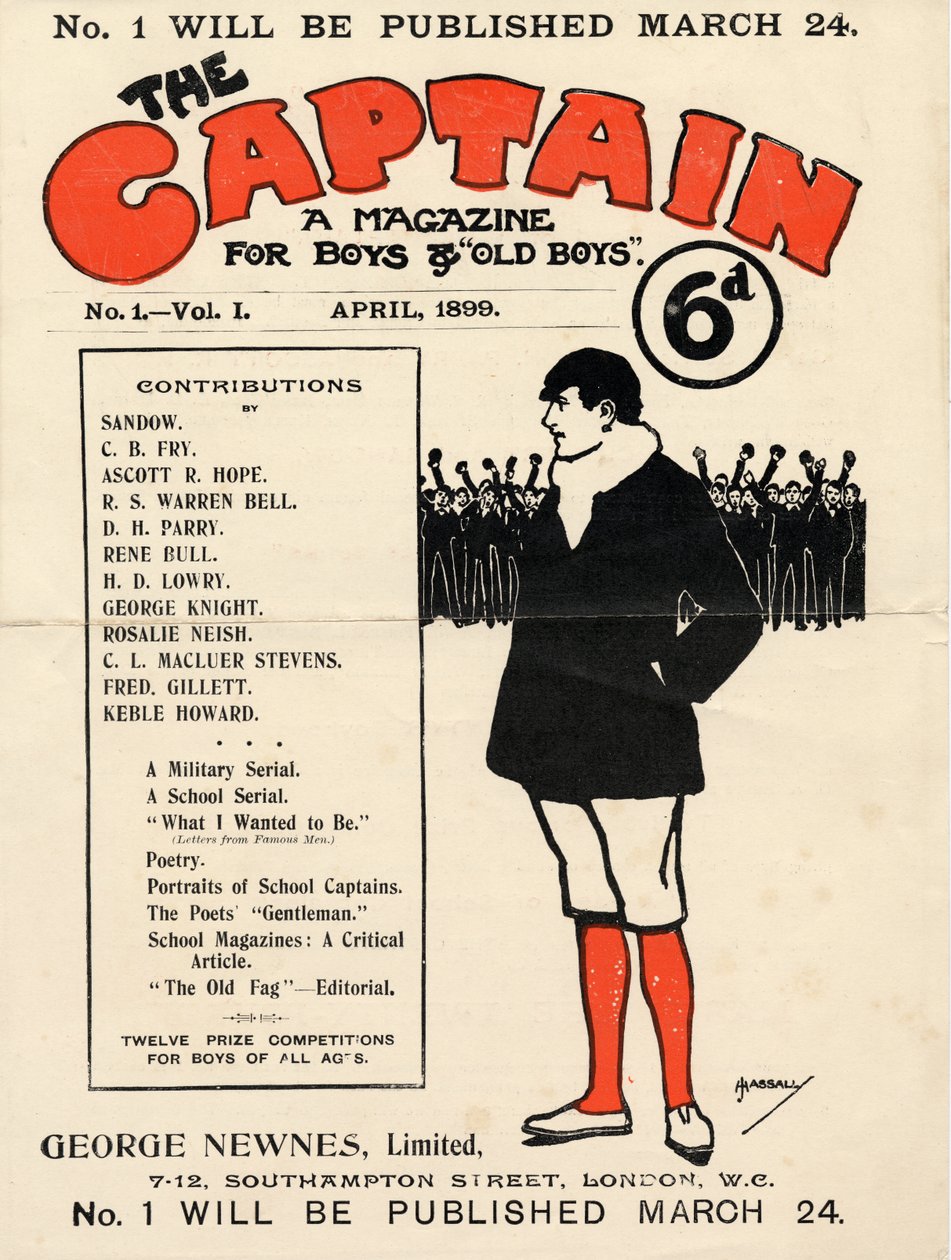 Het kapitein magazine, 19e eeuw door John Hassall