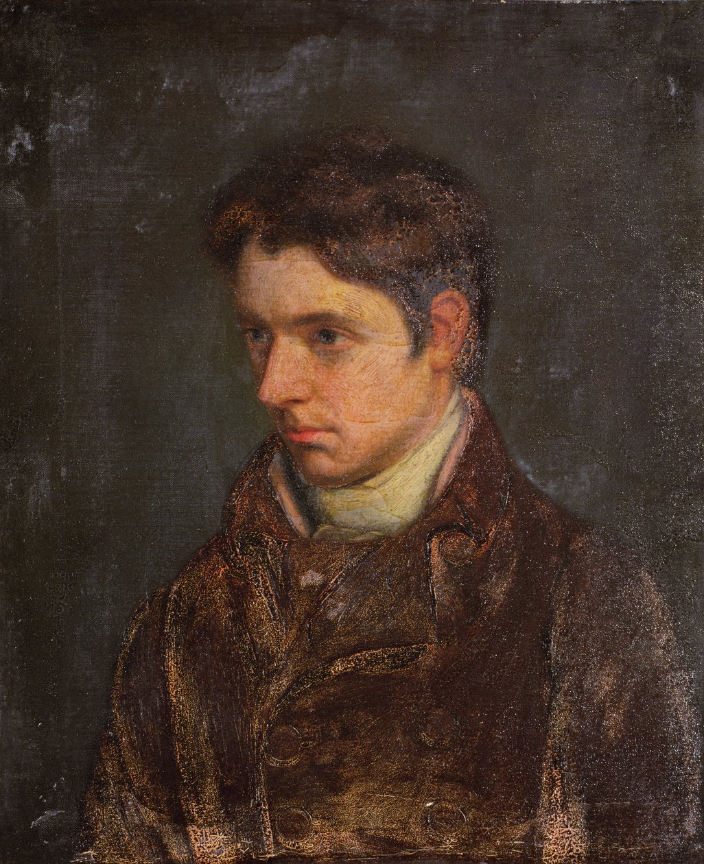 Portret van William Hazlitt, Essayist door John Hazlitt