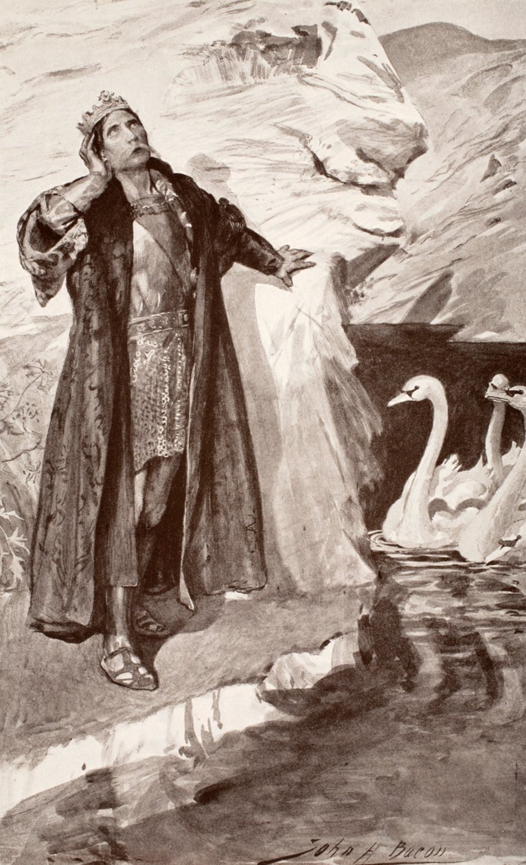 Ler en de zwanen, illustratie uit 