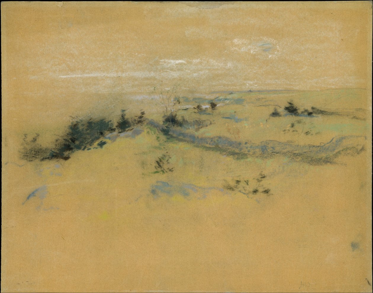 Landschaft door John Henry Twachtman