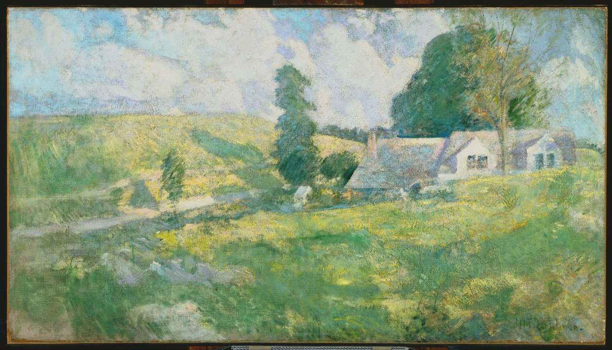 Zomer door John Henry Twachtman