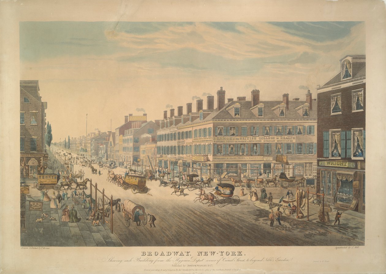 Broadway, New-York door John Hill