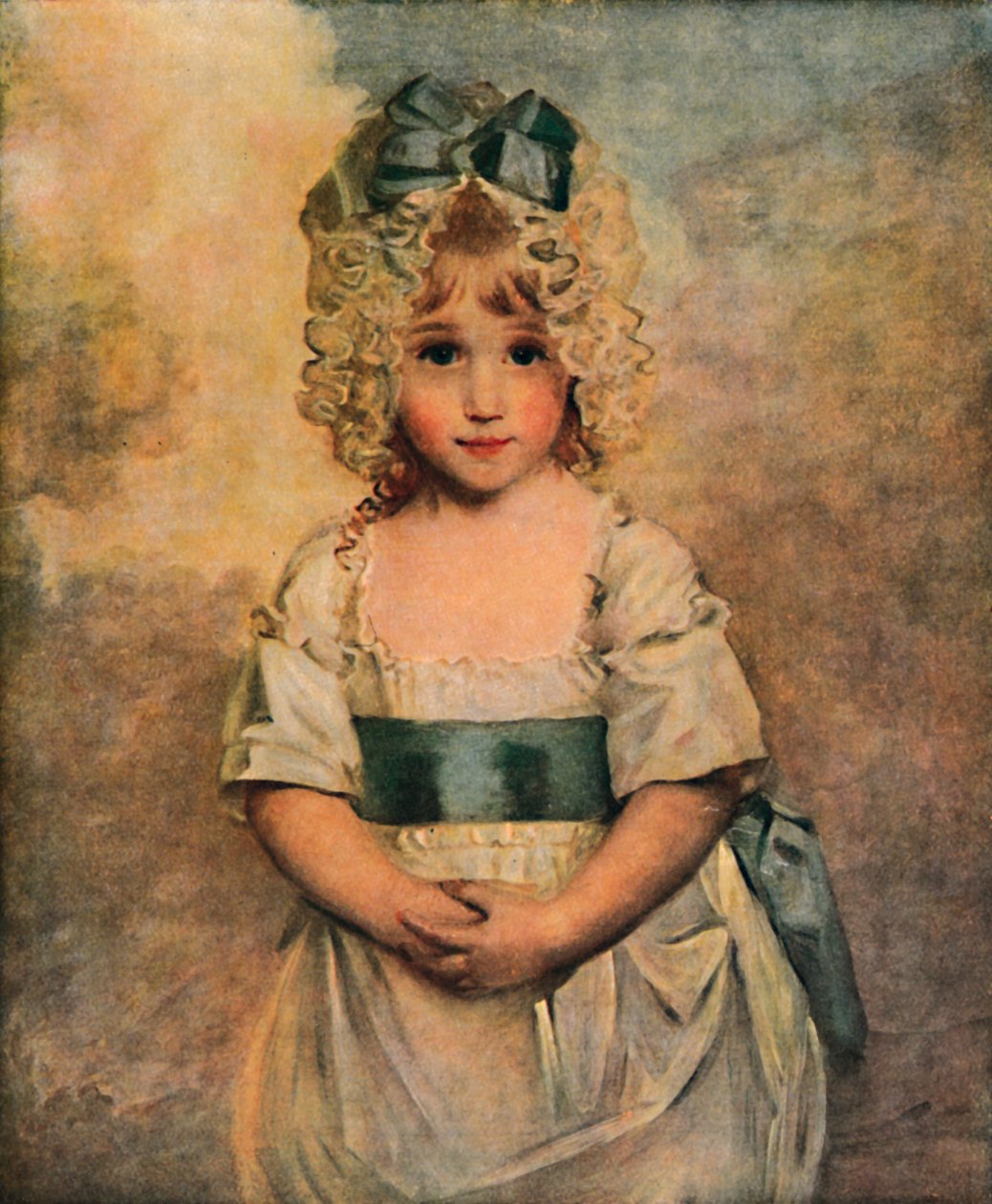 Charlotte Augusta Papendiek op Vijfjarige Leeftijd, 1788 door John Hoppner