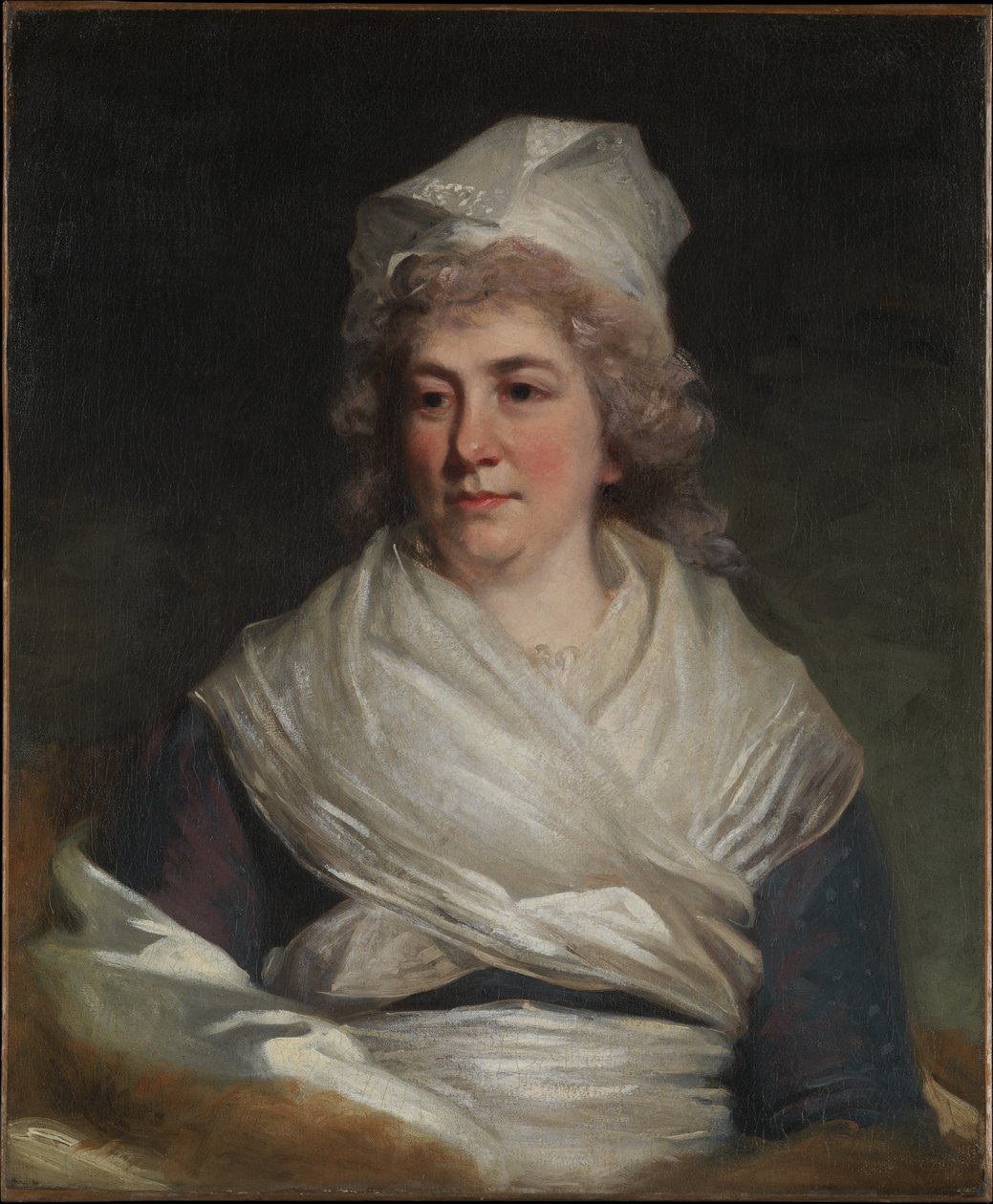 Mevrouw Richard Bache door John Hoppner