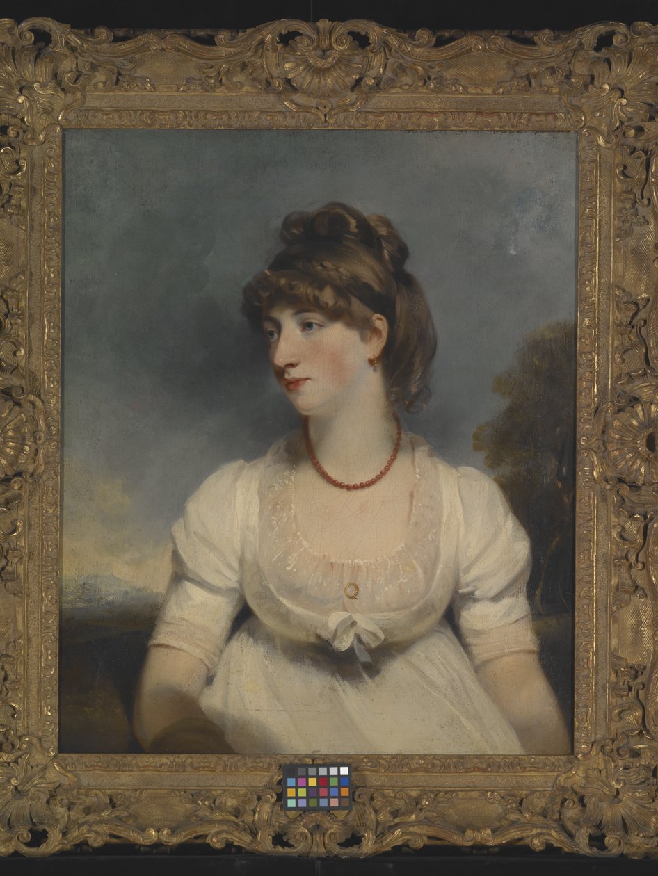 Portret van Miss Fisher door John Hoppner