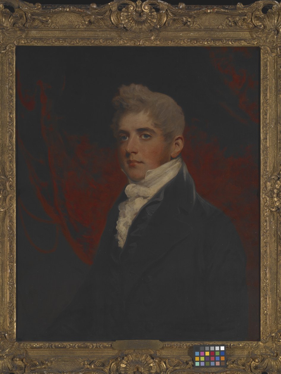 Portret van William Inigo Jones door John Hoppner