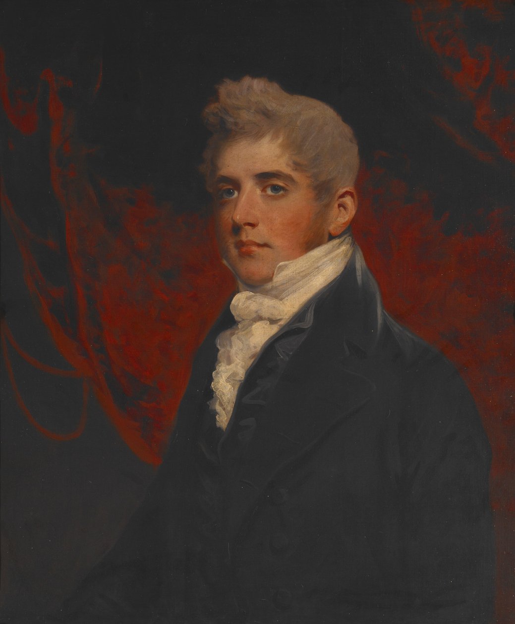 Portret van William Inigo Jones door John Hoppner
