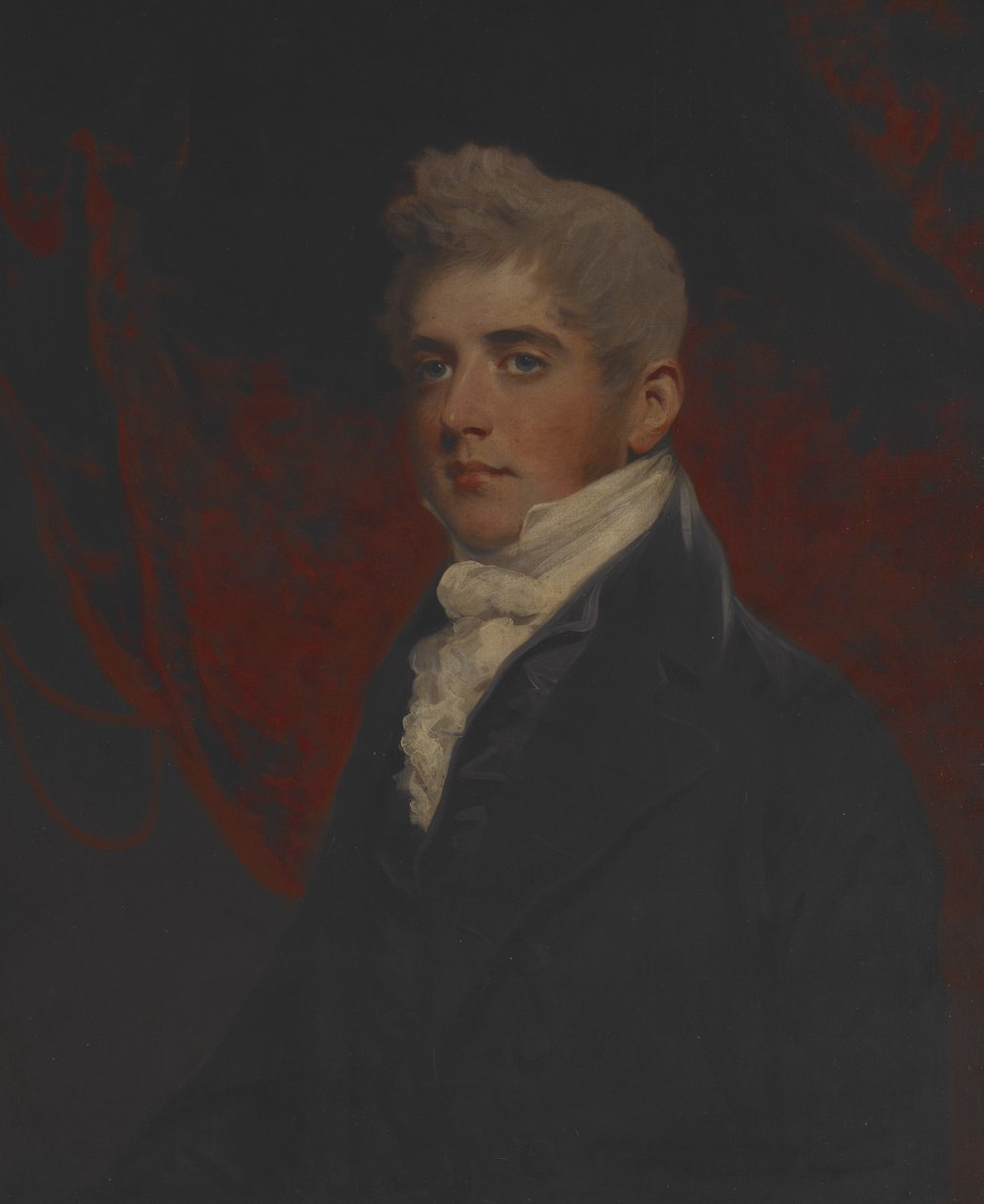 Portret van William Inigo Jones door John Hoppner