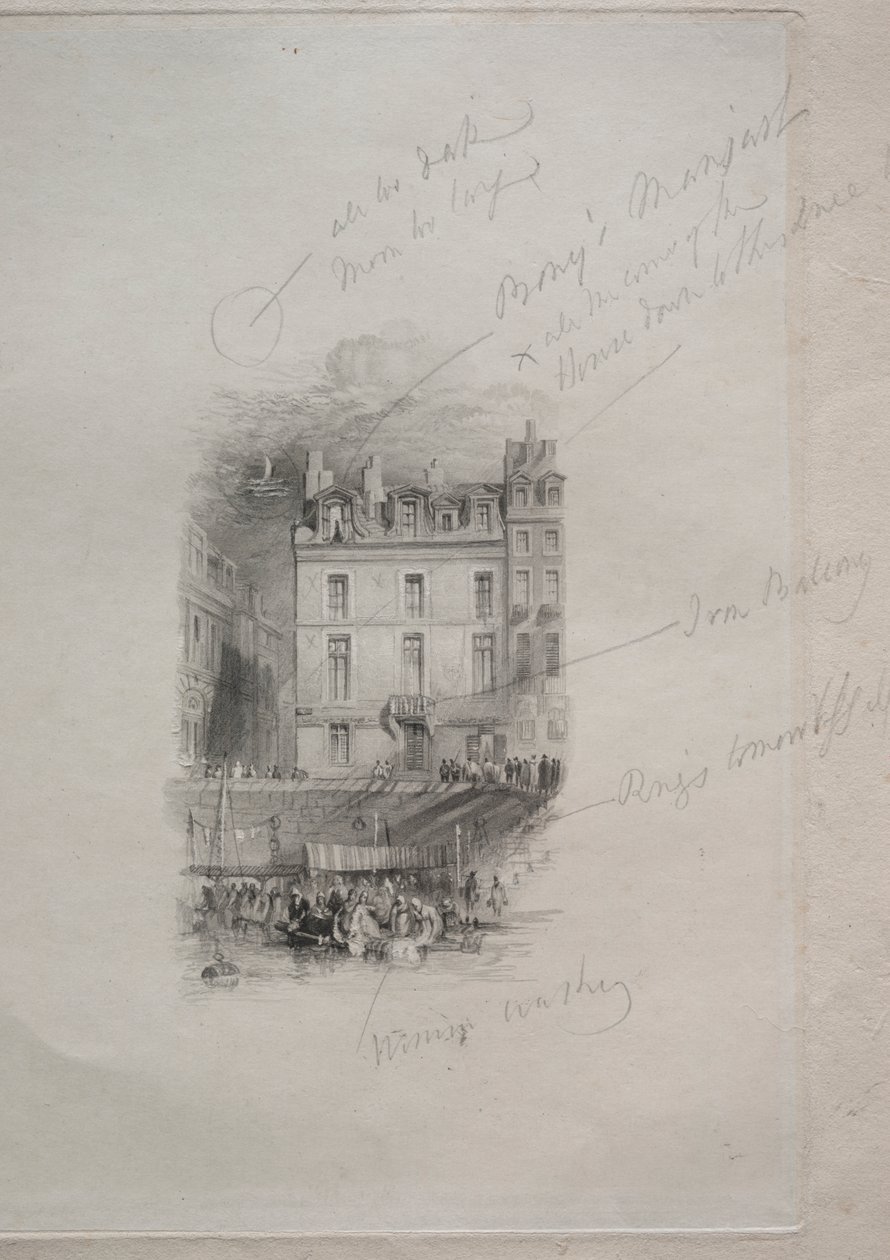 Napoleons Verblijf, Quai Conti door John Horsburgh