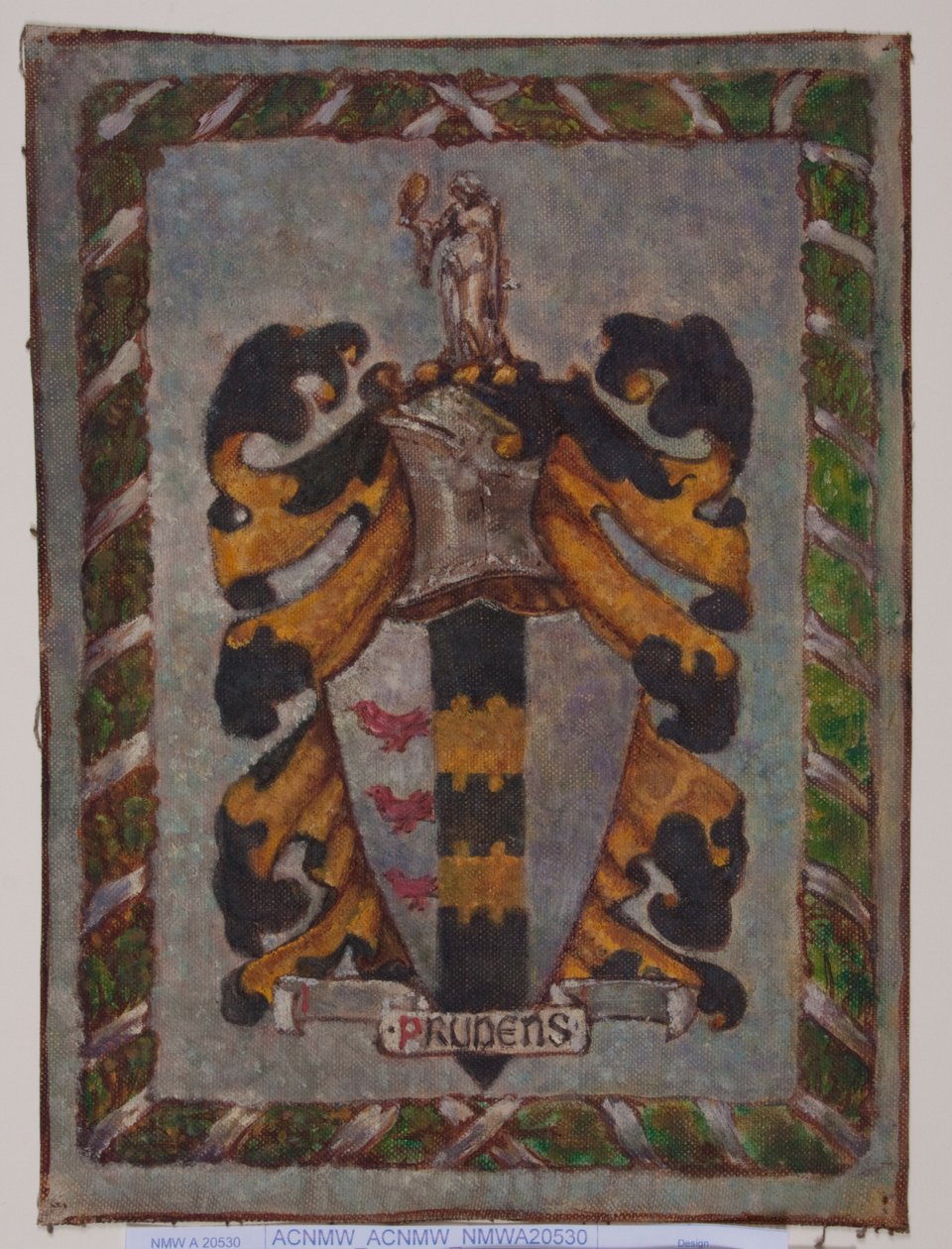 Ontwerp (olieverf op doek) door John Houghton Maurice Bonnor