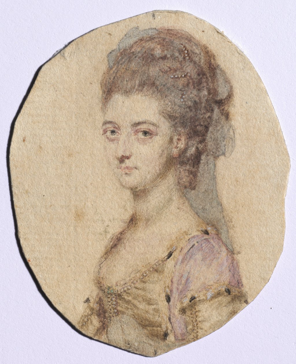Portret van Charlotte Bertie, née Warren, 4e Gravin van Abingdon door John I. smart