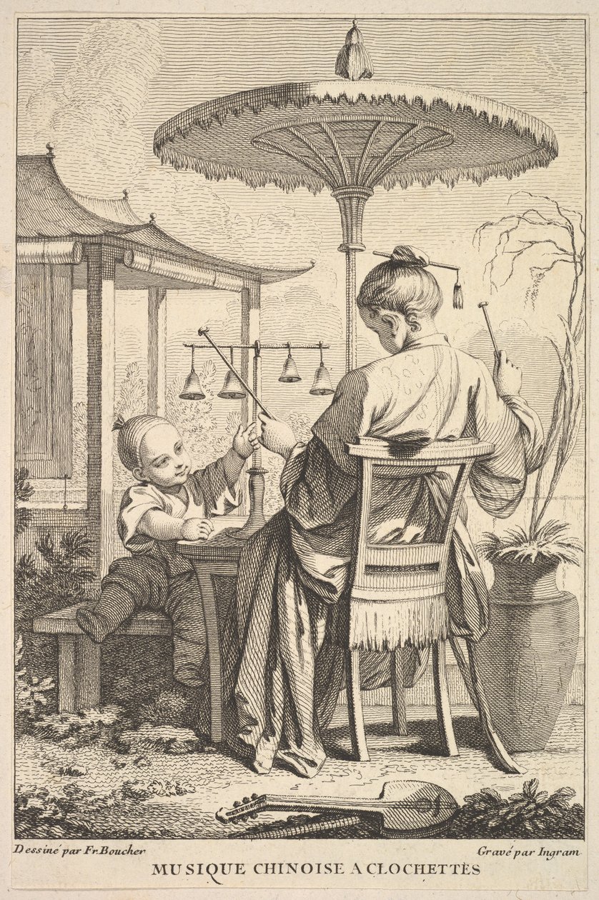 Chinese Klokmuziek, 1741-63 door John Ingram