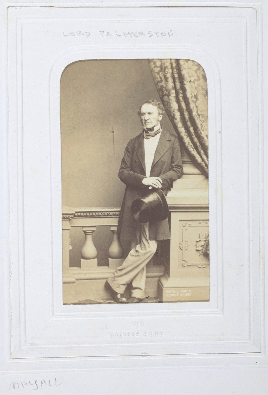Lord Palmerston door John Jabez Edwin Mayall