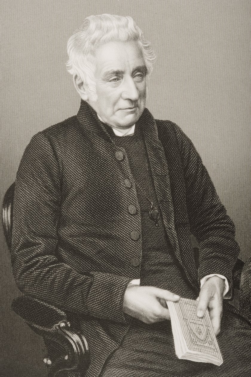 John Lonsdale (1788-1867) gegraveerd door D.J. Pound van een foto, uit 
