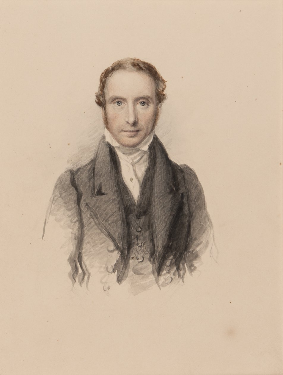 Portret van Samuel Prout, c.1820 door John Jackson